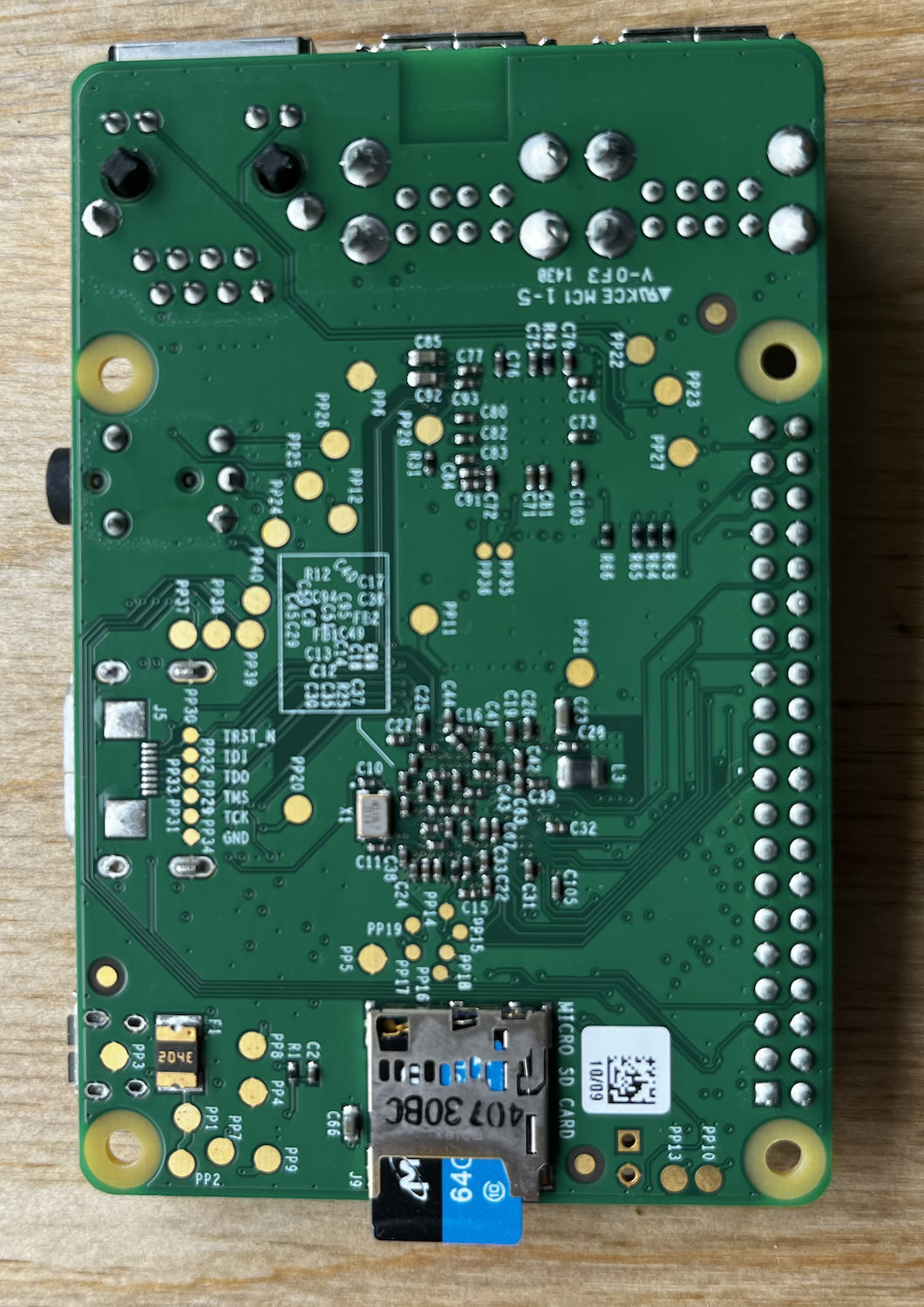 Raspberry Pi Board MicroSD Card